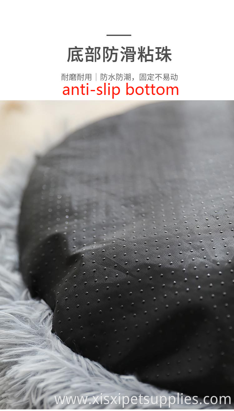 donut pet bed warm long plush dog bed amazon round luxury cat bed